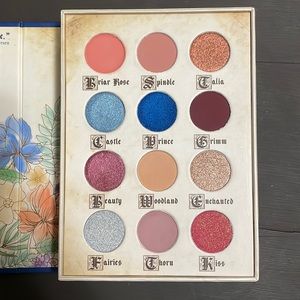 Swatched Only, Storybook Cosmetics Little Briar Rose Palette.